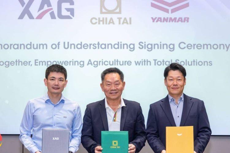 XAG, Chia Tai, and Yanmar Partnership to Advance Smart Agriculture