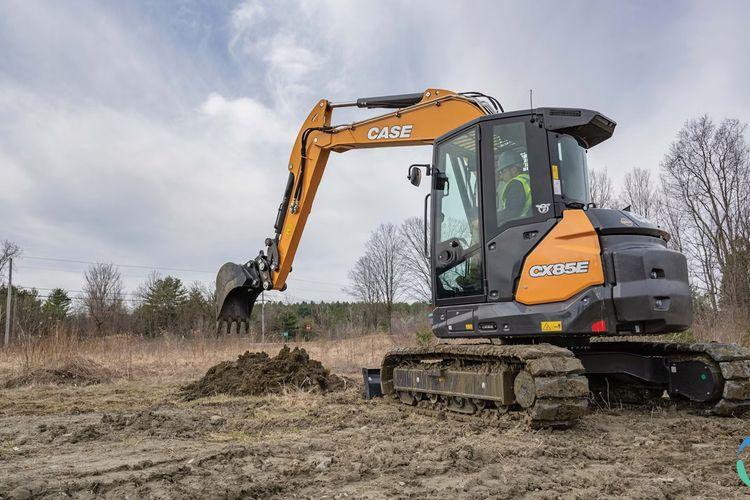 CASE CE Expands Midi Excavator Lineup with CX85E and CX90E