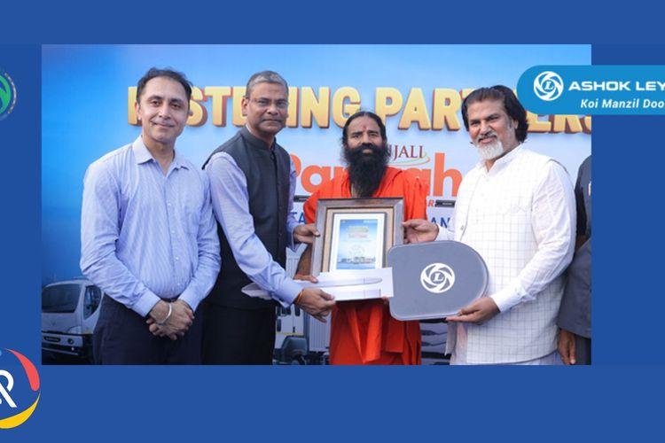 Ashok Leyland Begins Truck Deliveries to Patanjali Parivahan