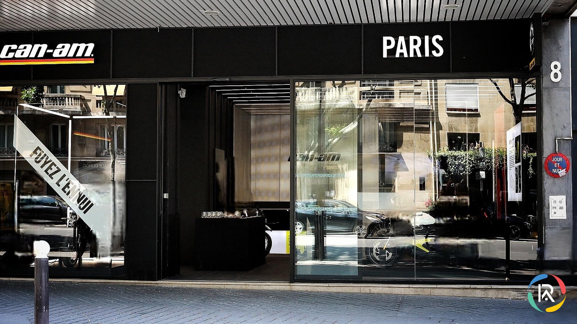 BRP Opens First European Store in Paris