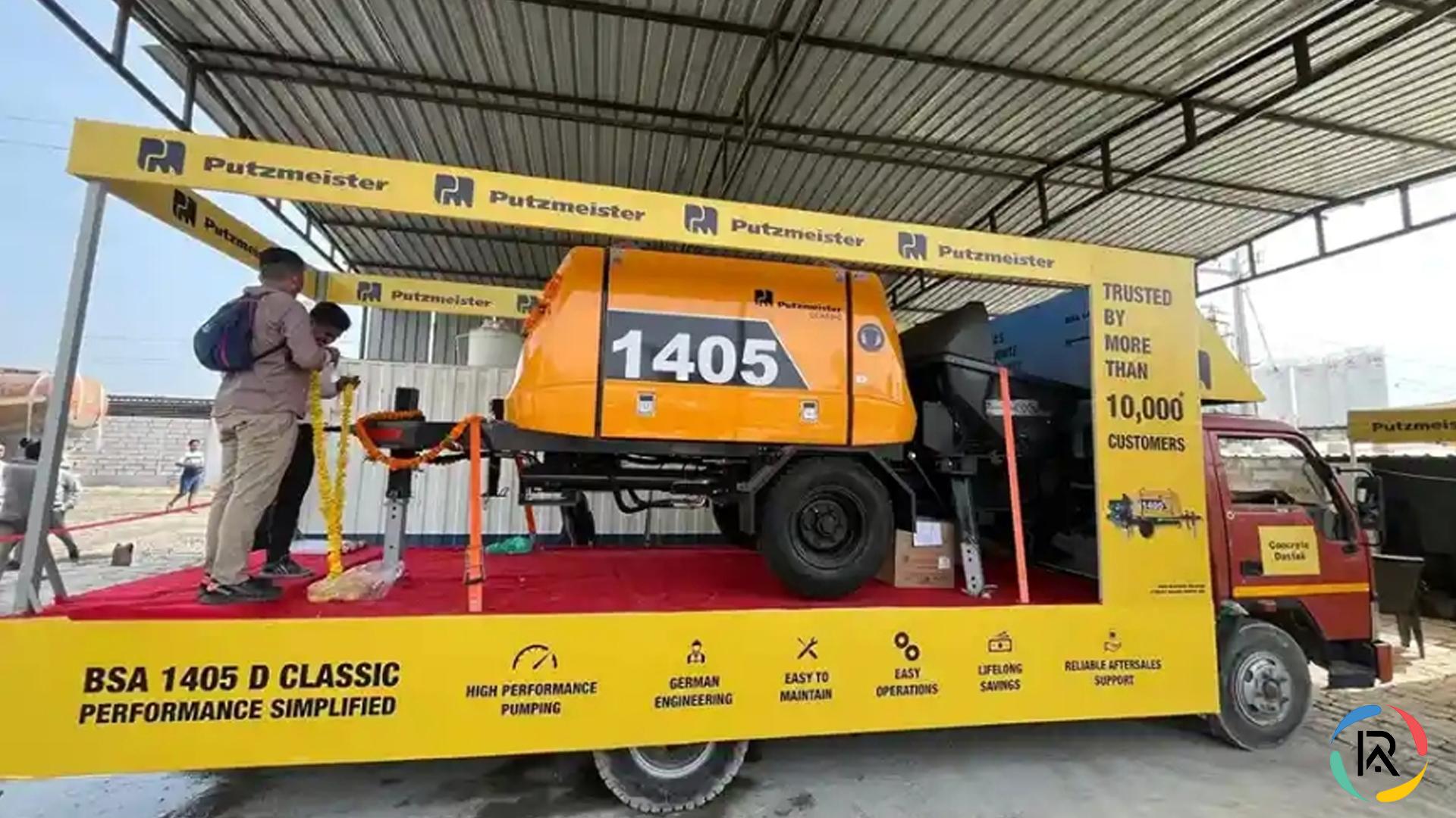 Putzmeister Launches BSA 1405 D Classic - Concrete Pump