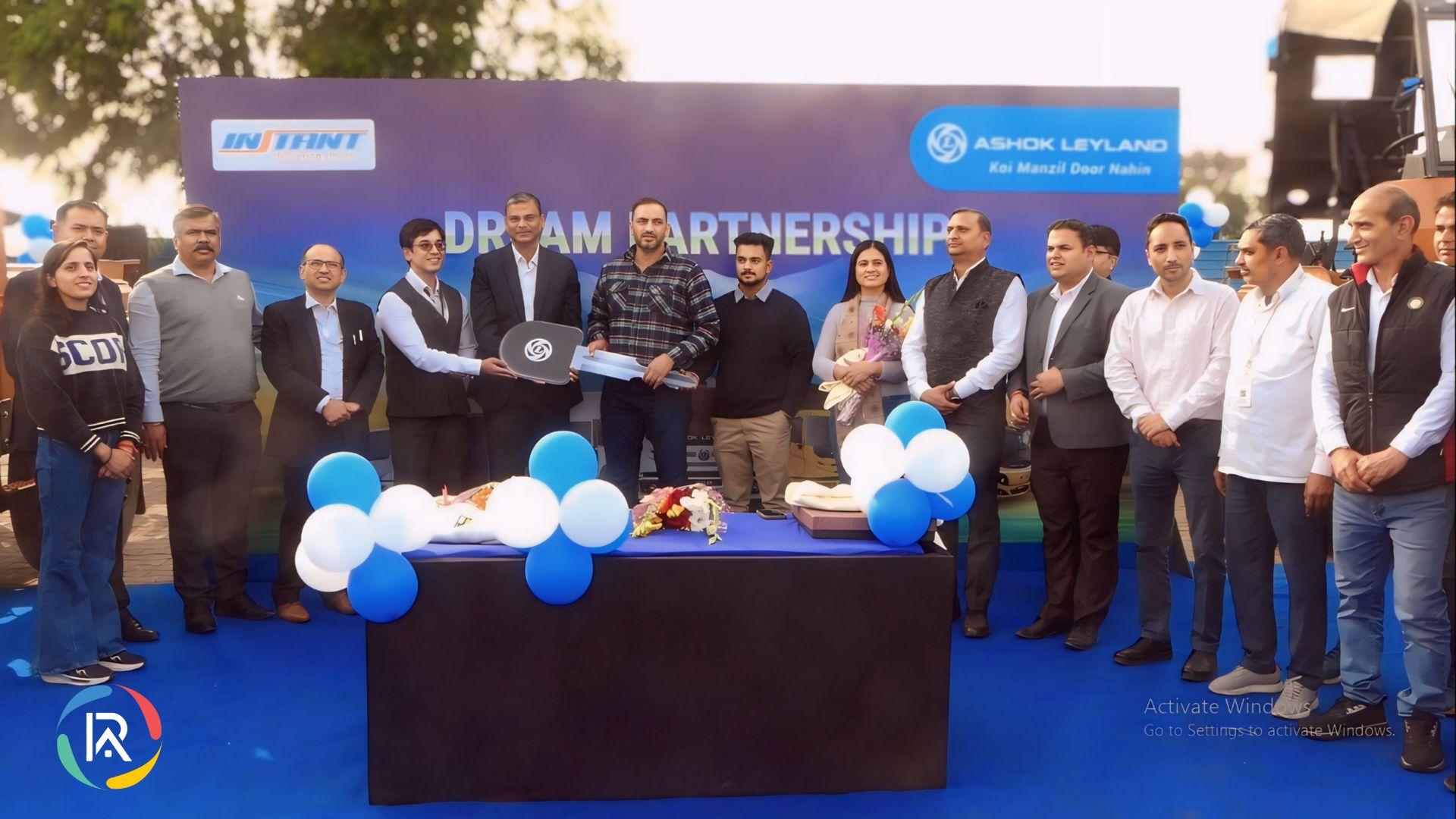 Ashok Leyland Secures Order for 200 trucks from Instant Transport