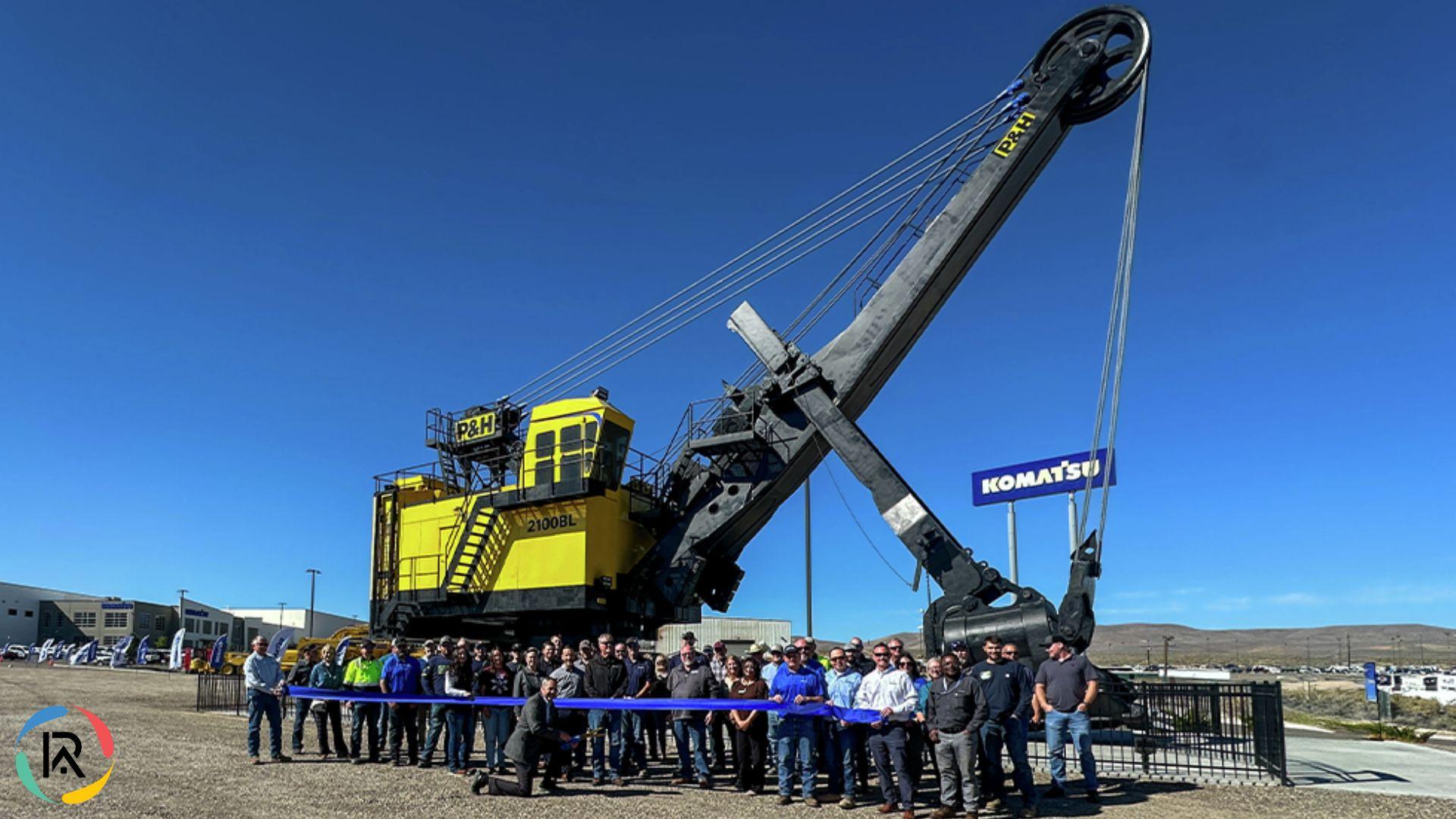 Komatsu Unveils Massive P&H 2100BL Shovel at Elko
