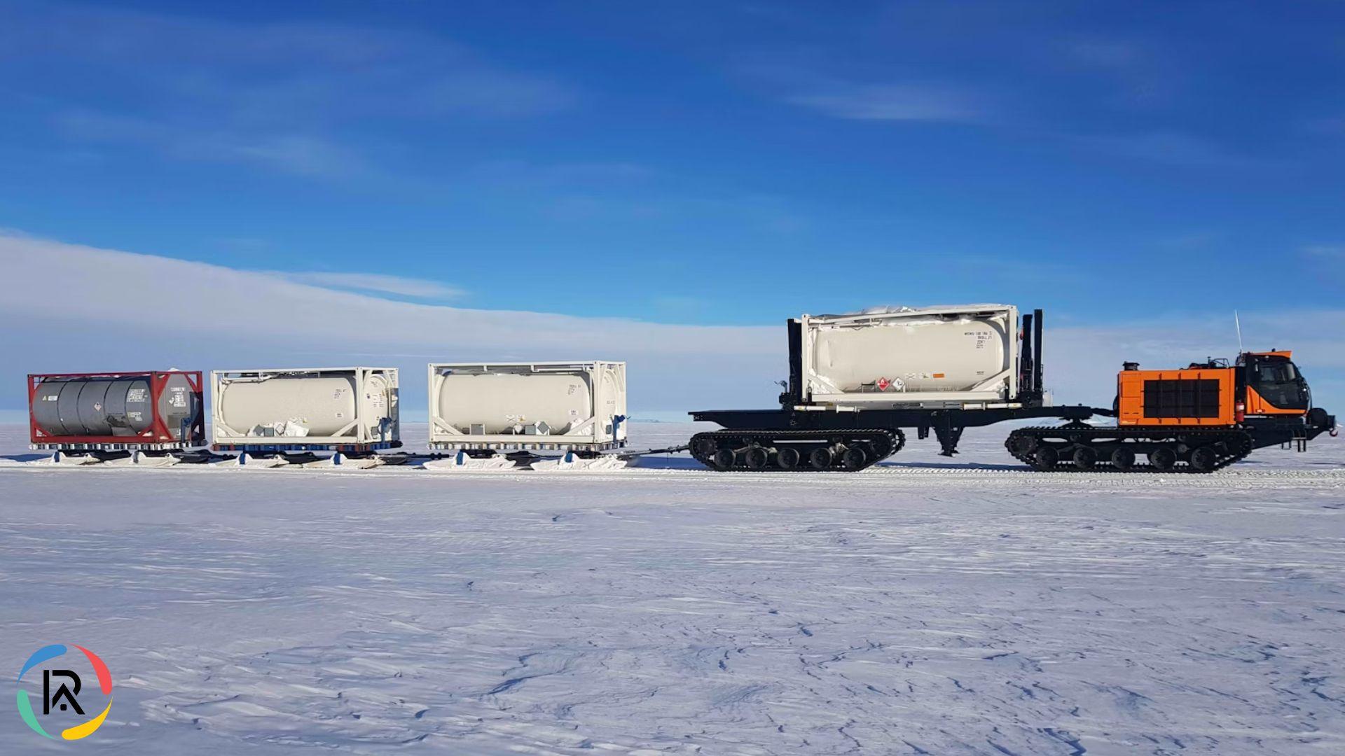 Prinoth Panther XL Crawler Supports Antarctic Research