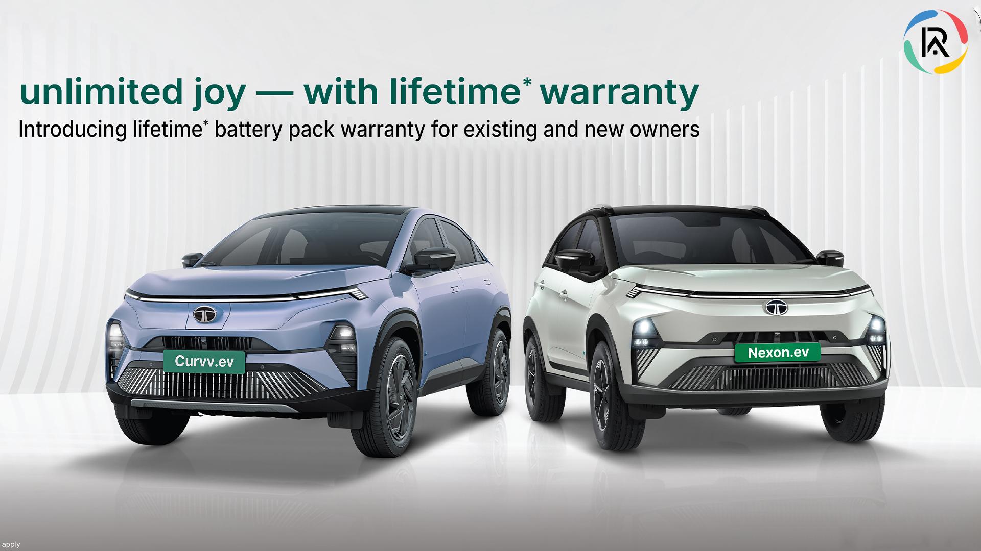 Tata Extends Lifetime EV Battery Warranty on Curvv.ev and Nexon.ev 45 kWh