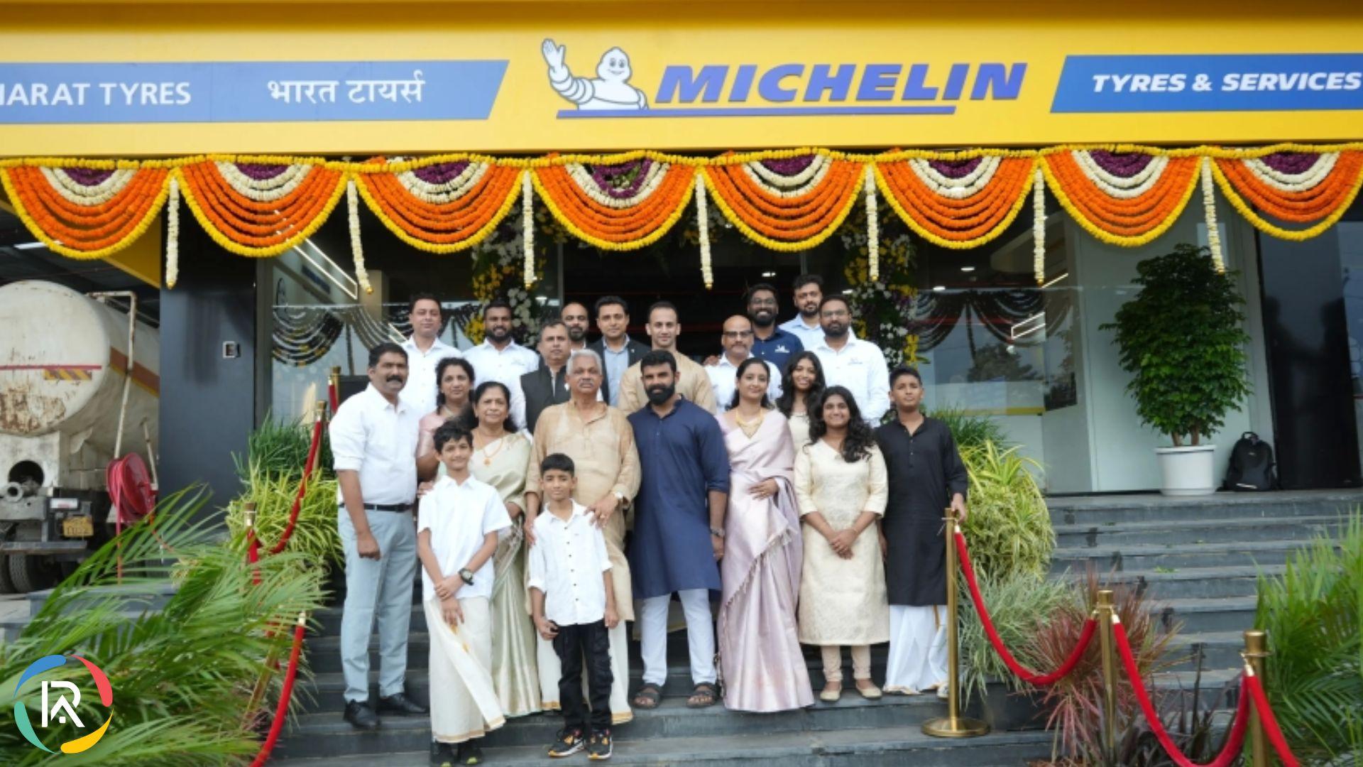 Michelin Tyres Opens in Nashik with Bharat Tyres