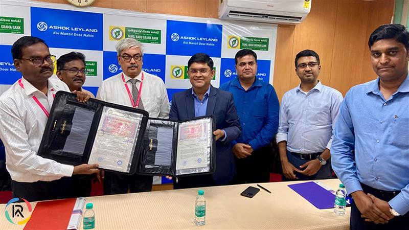 Ashok Leyland Partners with Tamil Nadu Grama Bank for Vehicle Financing