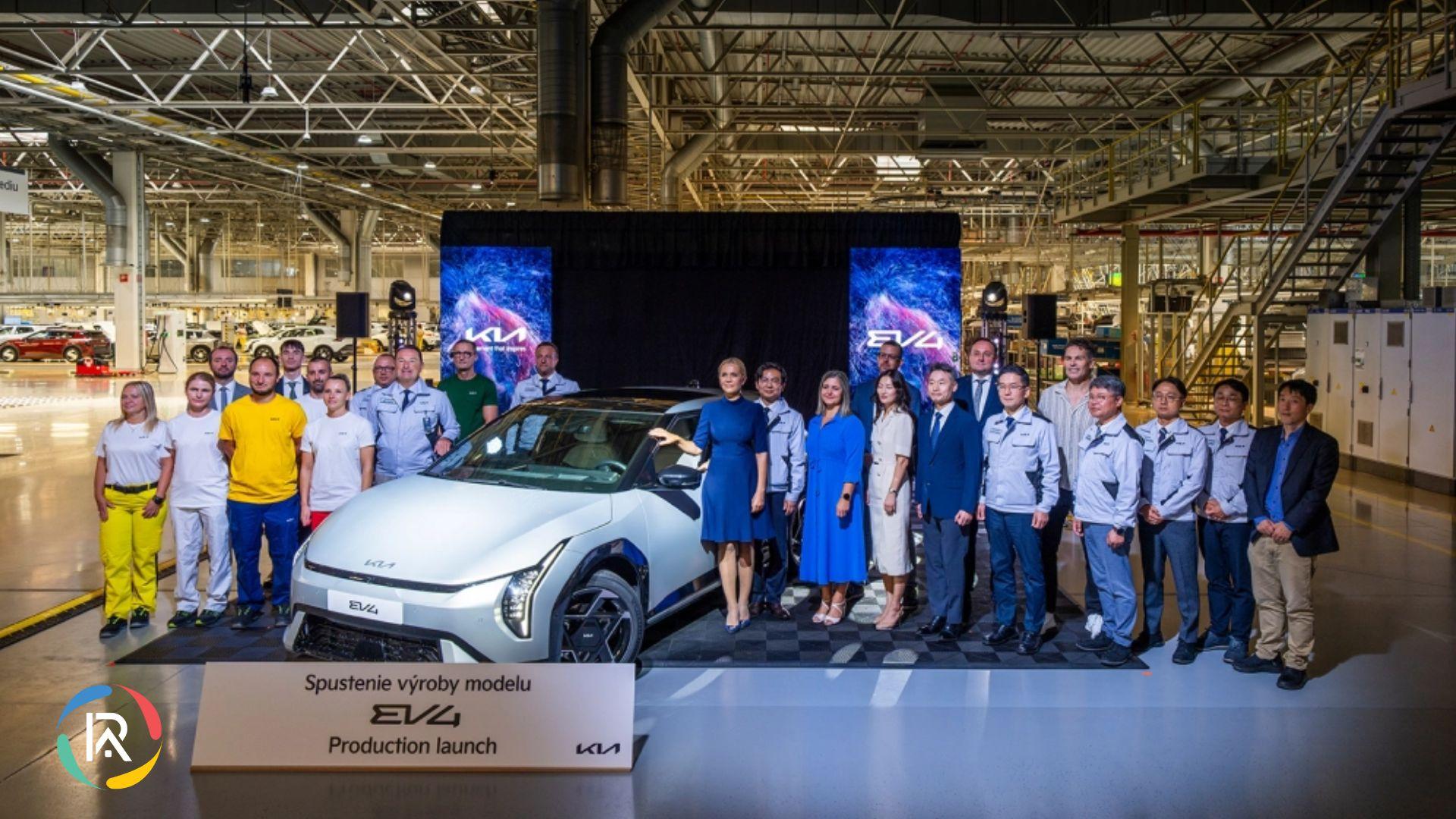Kia Begins EV4 Production in Slovakia