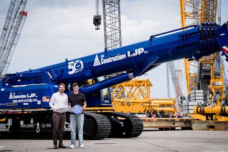 LJP Construction Adds Liebherr Crane to Its Fleet