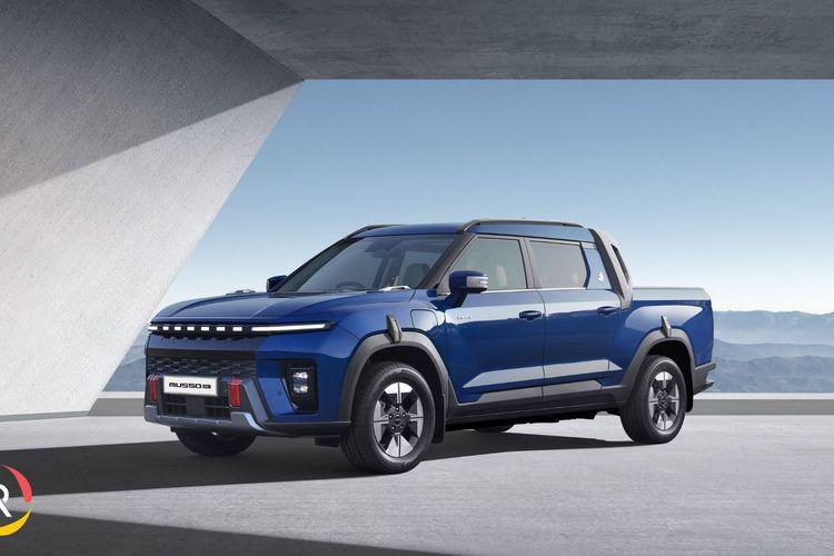 KGM Motors UK Unveils Musso EV