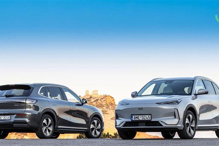 Geely Auto Debuts EX5 Electric SUV in Greece