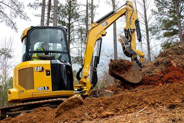 Caterpillar Upgrades Mini Excavators for Speed & Safety