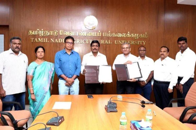 Tamil Nadu AU Signs MoU with VST Tillers Tractors