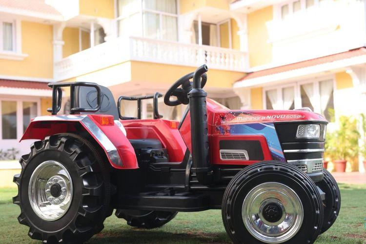 Mahindra Launches Electric Ride-On Tractor for Children
