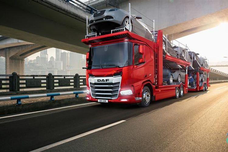 DAF Unveils Low-Chassis Trucks for Car Transport