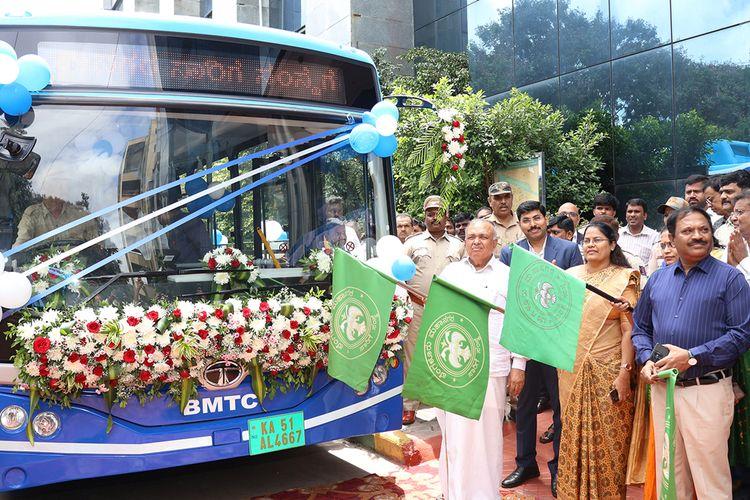 Tata Motors Begins Delivery of new Electric Buses to BMTC