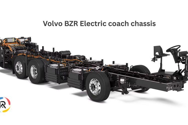 Volvo Unveils BZR Electric Coach Chassis