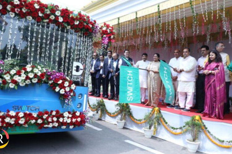 Switch Mobility begins Delivery of 950 EiV12 Electric Buses to Delhi