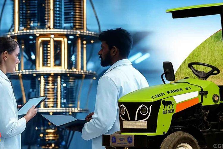 CSIR Launches Electric Tractor with 64% Cost Savings