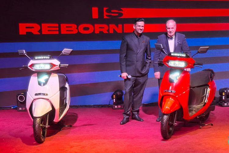 Kinetic DX Returns as Electric Scooter