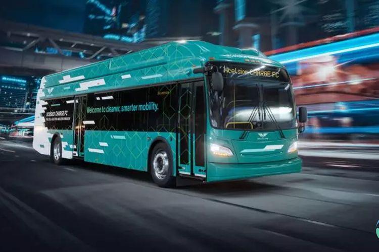 New Flyer Unveils Extended Range Hydrogen Bus Upgrade