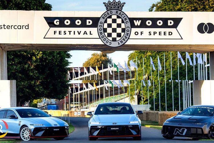 Hyundai Unveils All-Electric IONIQ 6 N at Goodwood Festival of Speed