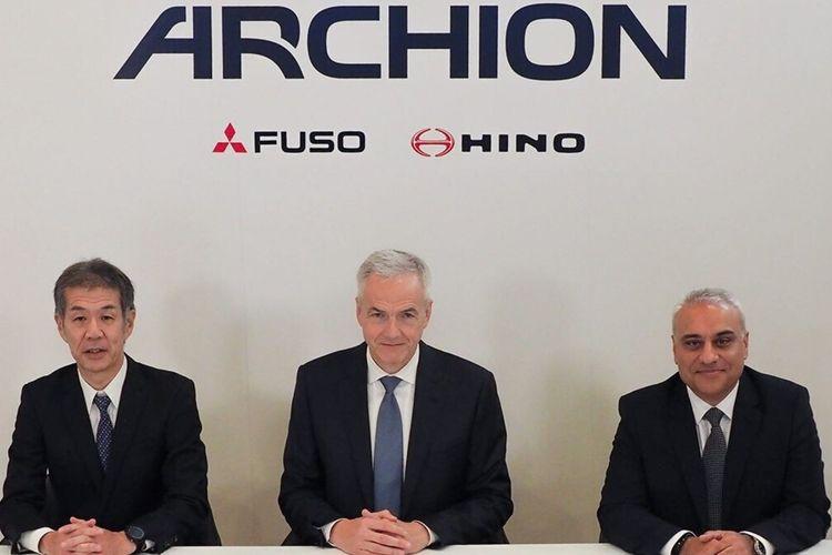 Mitsubishi Fuso and Hino Form Archion Holding Company