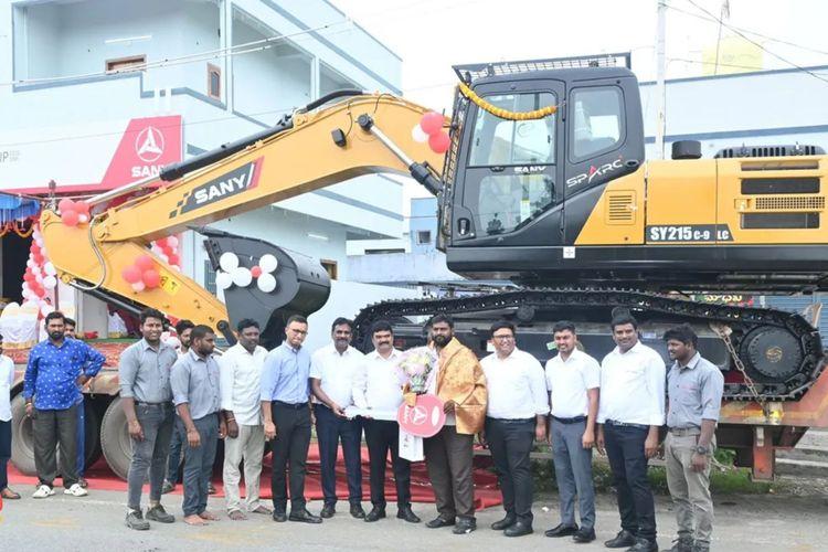 SANY India Expands 3S Branches in Visakhapatnam