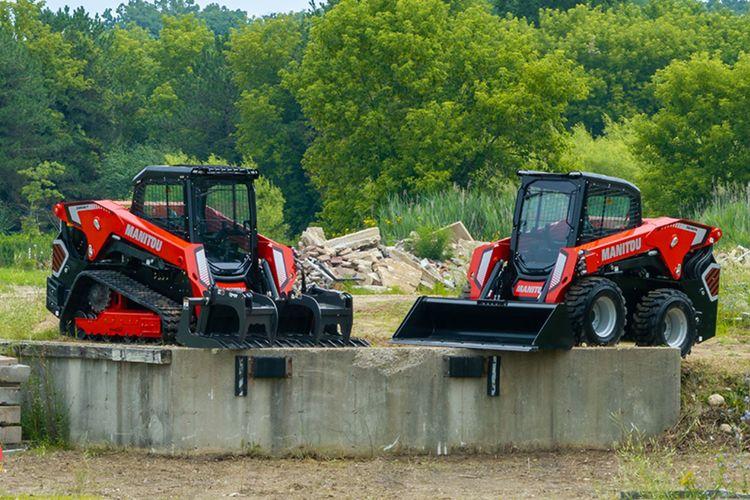 Manitou Redesigns Large-Frame Skid Steers and CTLs