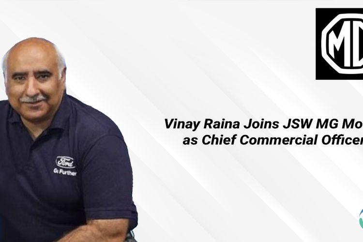 JSW MG Motor India appoints a new Chief Commercial Officer