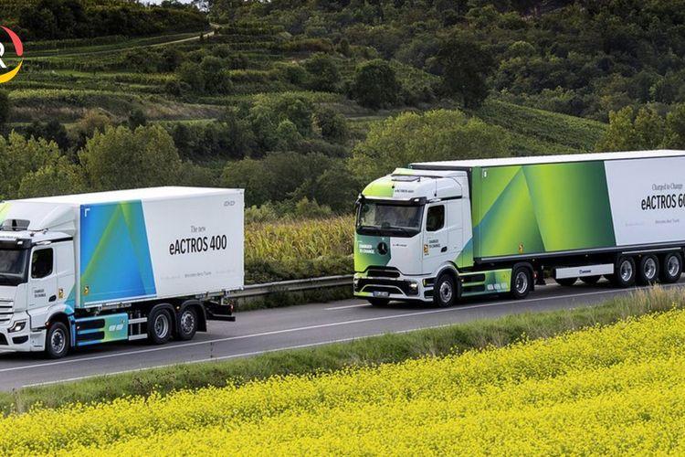 Mercedes-Benz Trucks Unveils eActros 400 Electric Truck