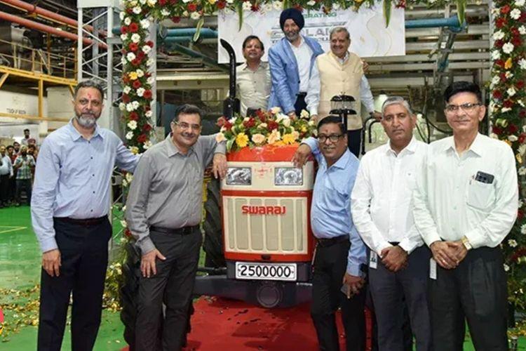 Swaraj Tractors Hits 25 Lakh Production Milestone
