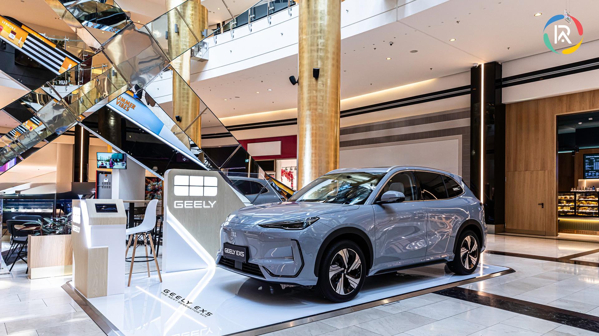 Geely Auto Debuts EX5 Electric SUV in Greece