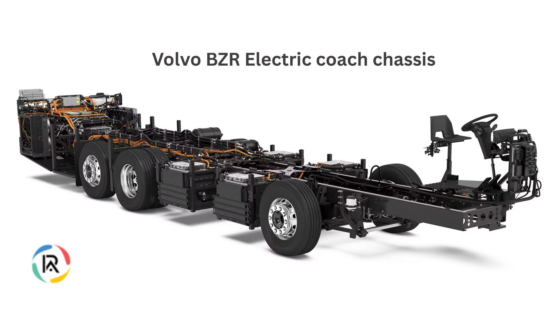 Volvo Unveils BZR Electric Coach Chassis
