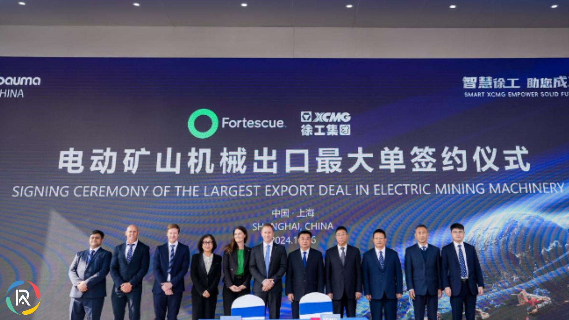 XCMG Secures Largest Export Order for Mining Equipment