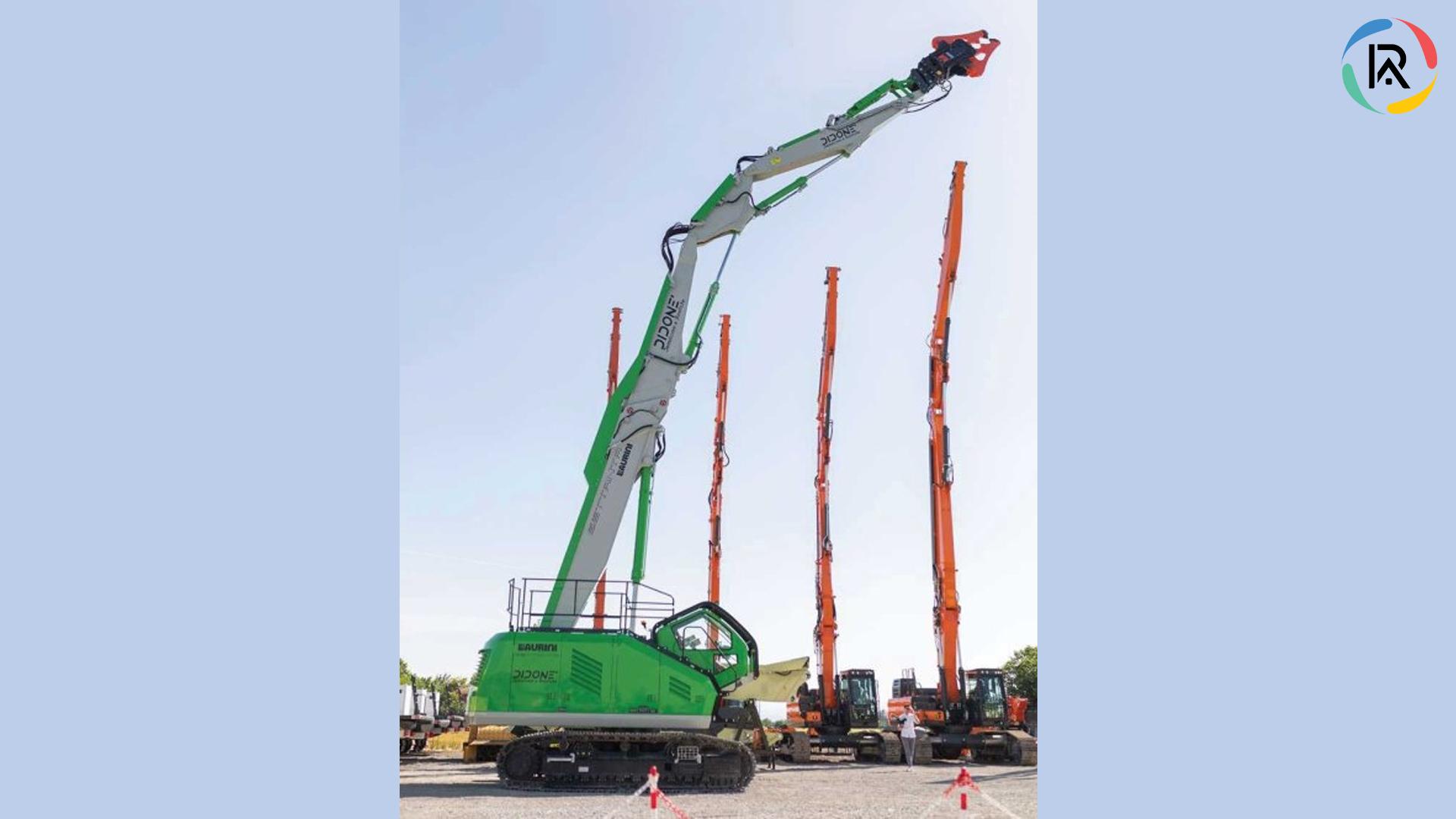 Laurini Launches Settanta: High-Reach Demolition Machine