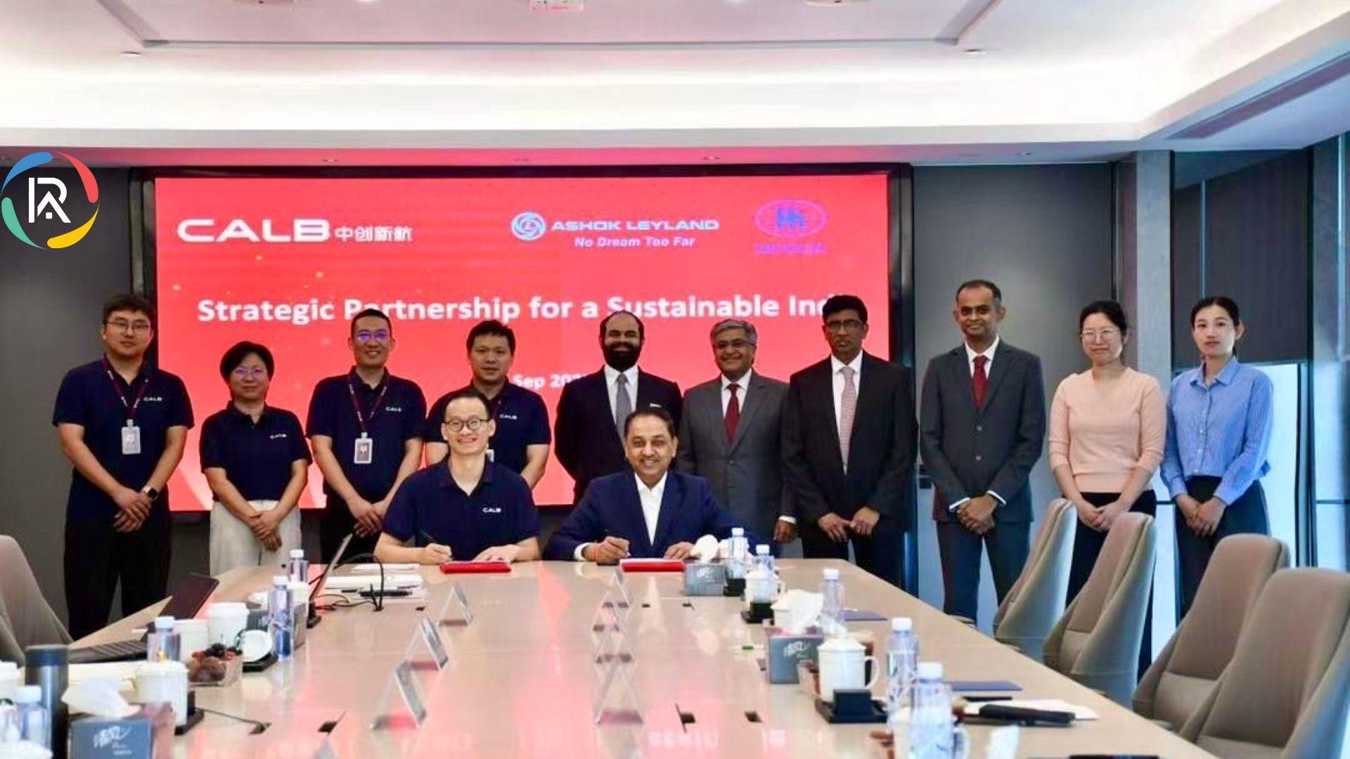 Ashok Leyland Partners with CALB for Battery Production