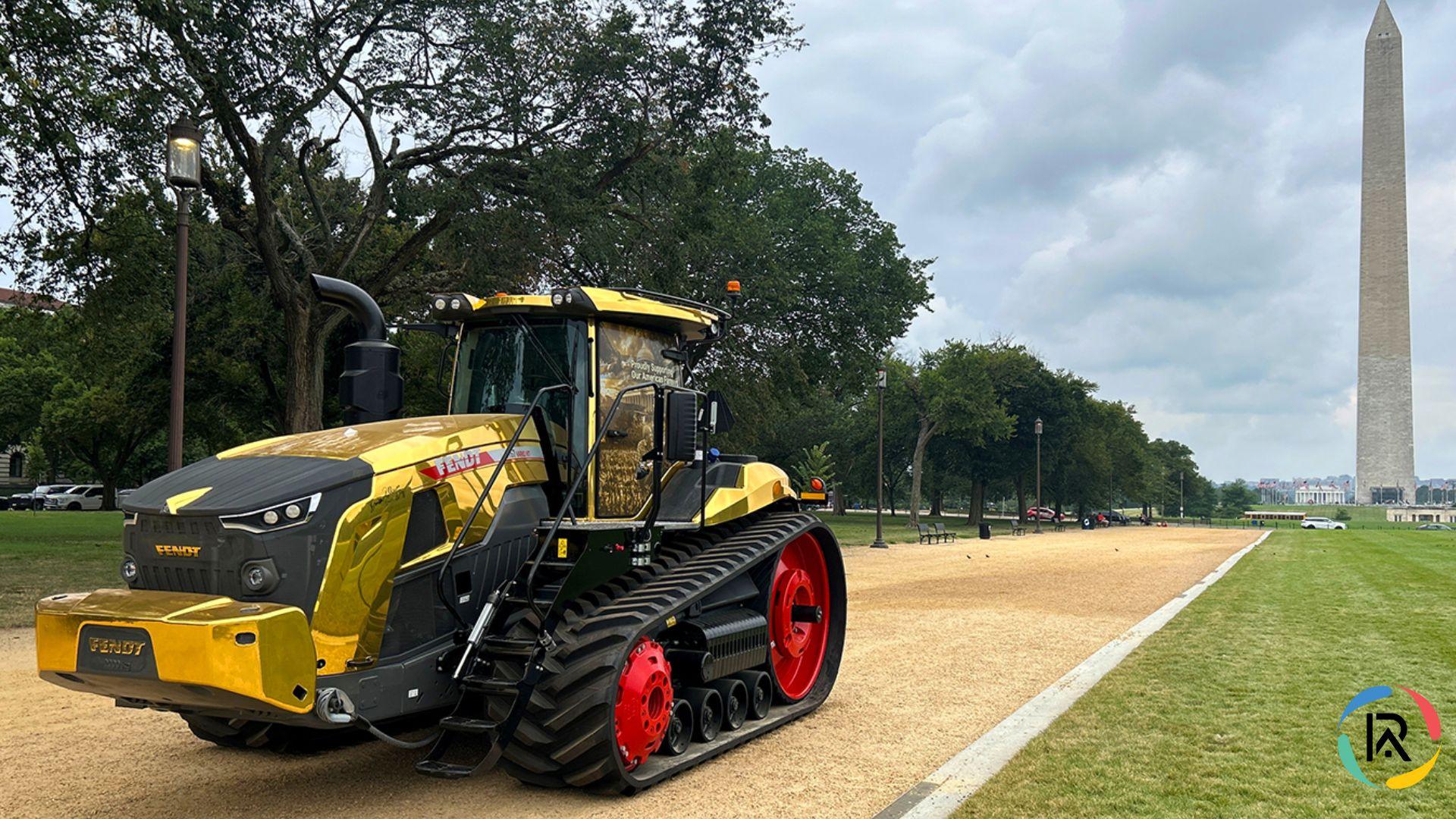 Golden Fendt Tractor Unveils at U.S. Capitol 2025