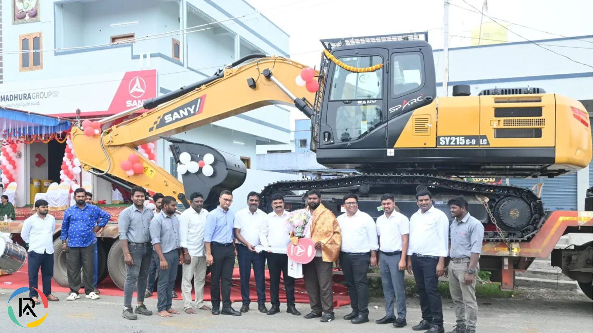 SANY India Expands 3S Branches in Visakhapatnam