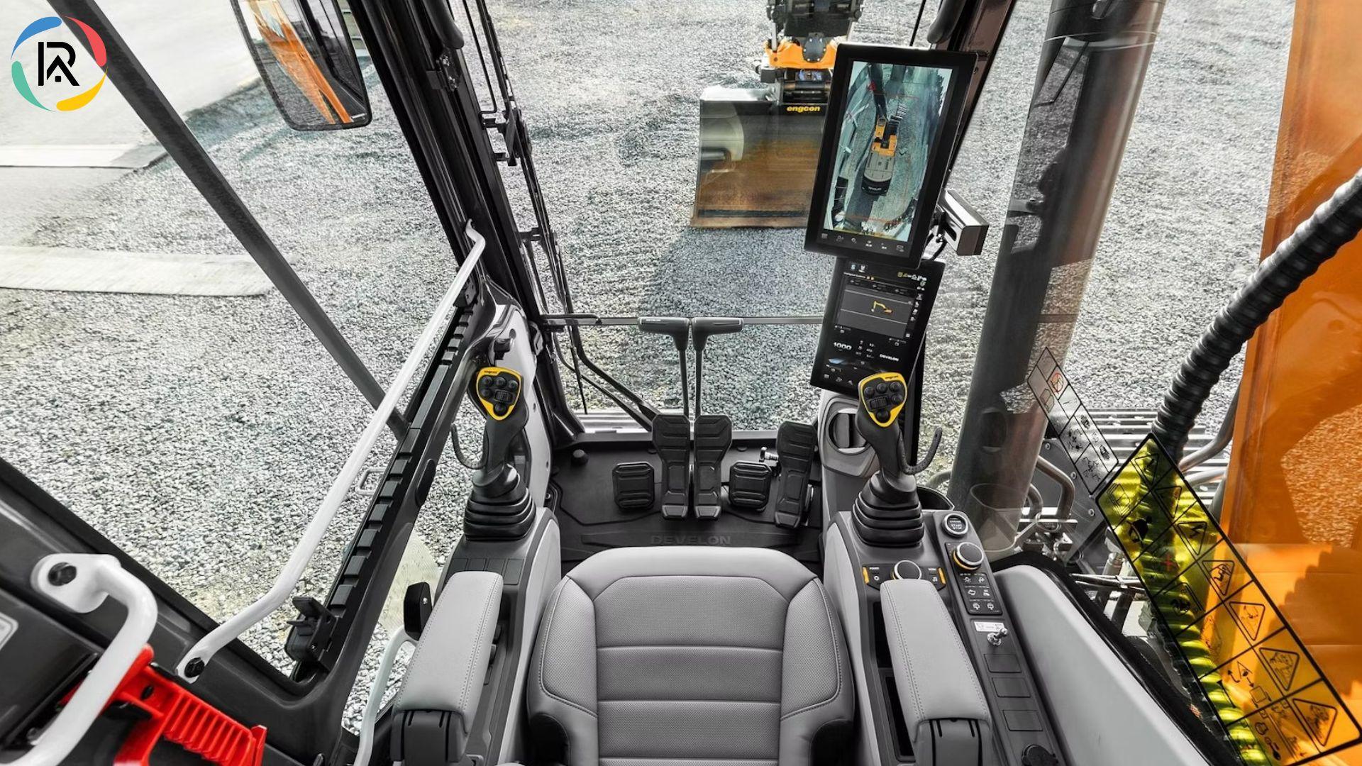 Develon -9 Excavators Ready for Engcon Tiltrotators