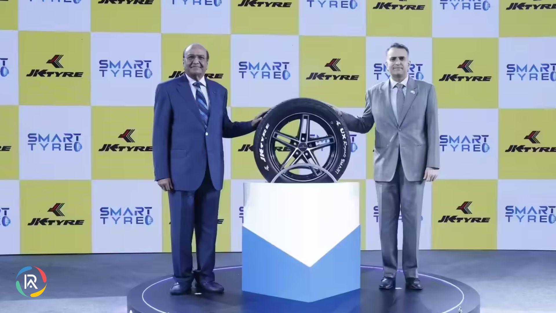 JK Tyre Unveils Embedded Smart Tyres
