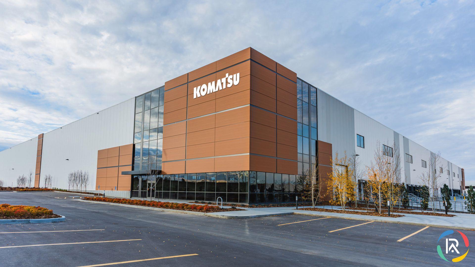 Komatsu Expands Edmonton Parts Hub in Canada