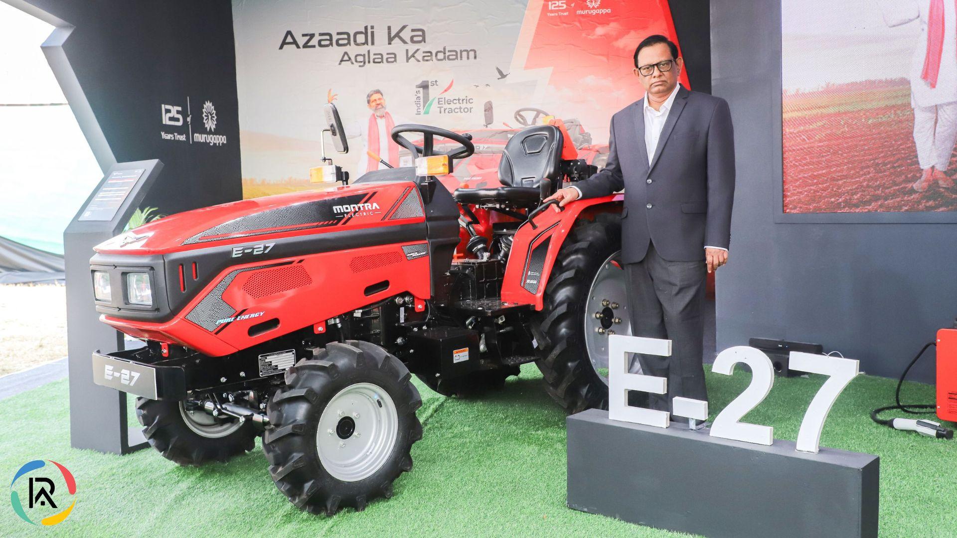 Montra Electric Launches E-27 ARAI-Certified E-Tractor