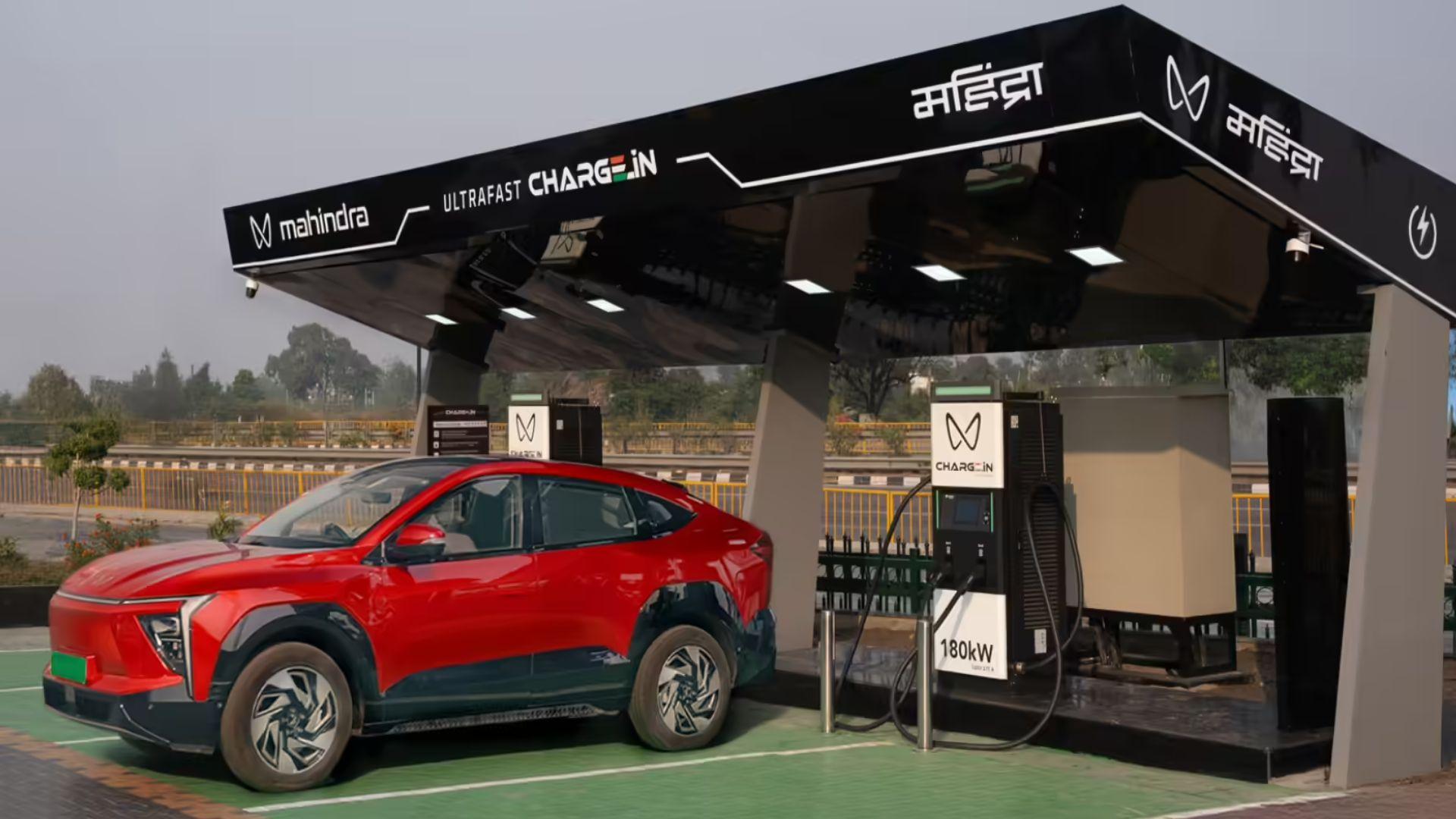 Mahindra to Set Up 250 Ultrafast EV Charging Stations