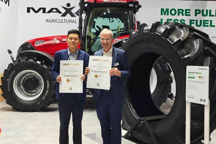 MAXAM AgriXtra XL Tyres Get DLG Quality Seal Approval