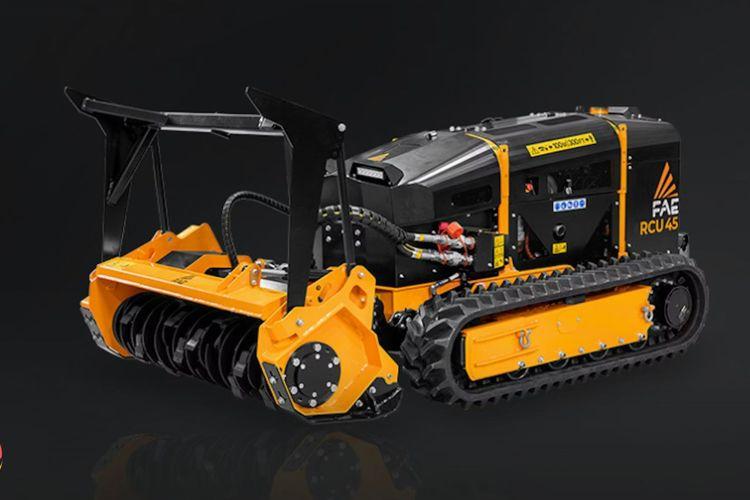 FAE Unveils RCU45 Remote-Controlled Tracked Carrier