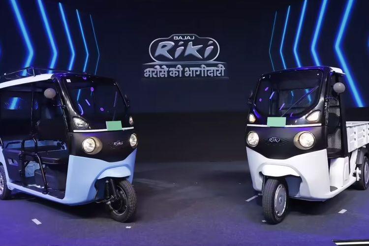 Bajaj Auto Launches Riki E-Rickshaw