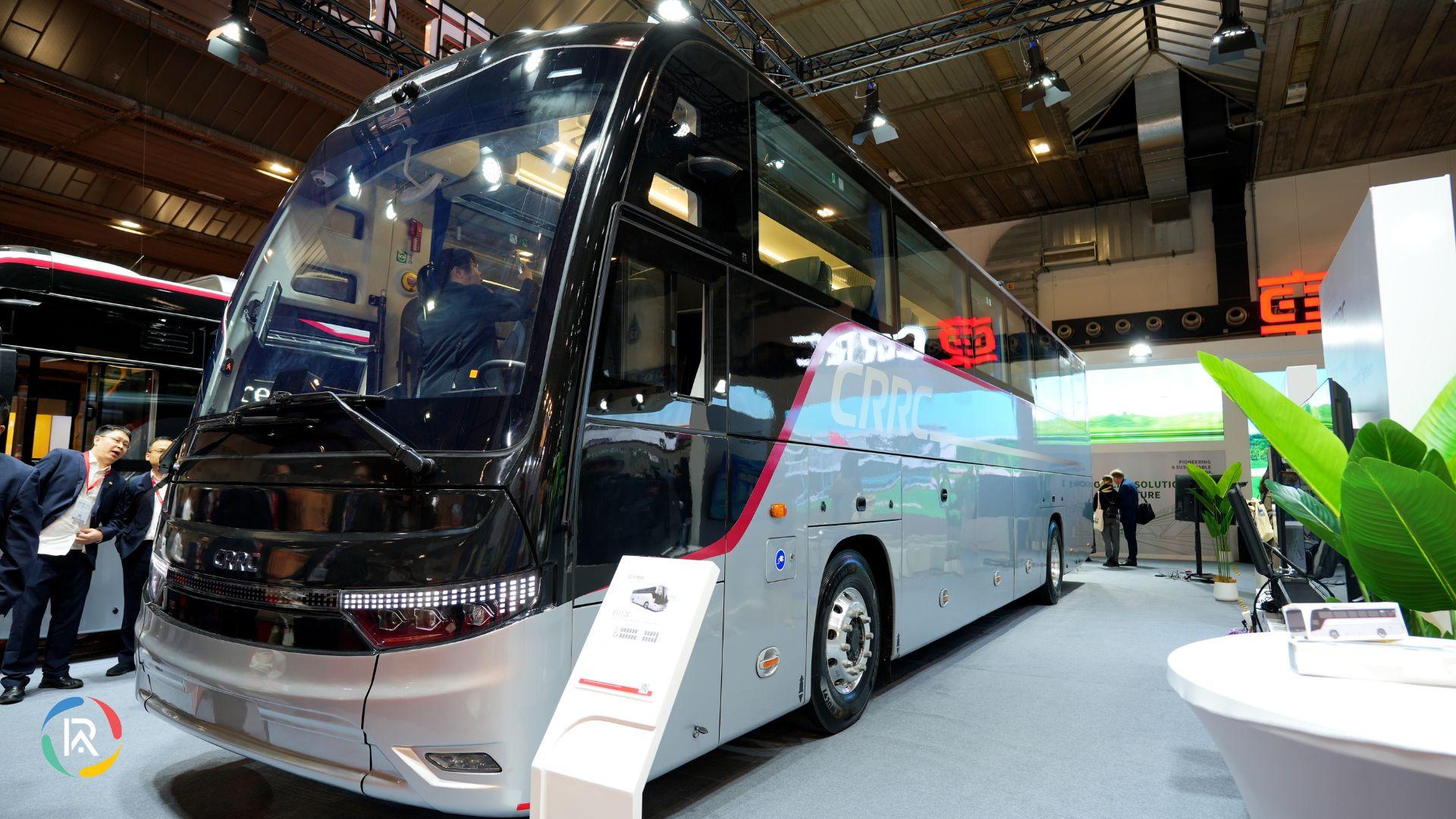 CRRC EV Showcases New E-Buses at Busworld 2025