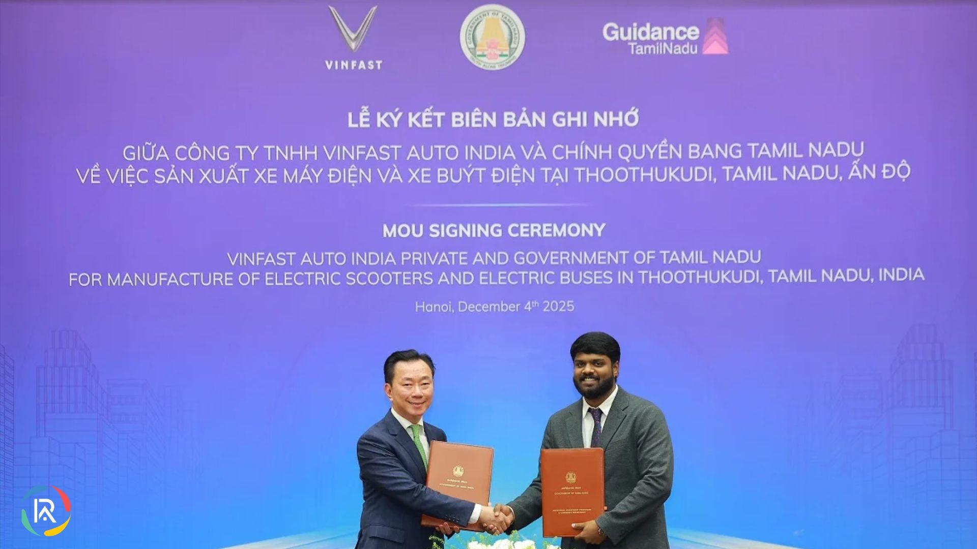 VinFast to Expands Tamil Nadu Plant for EV Buses & Two Wheelers