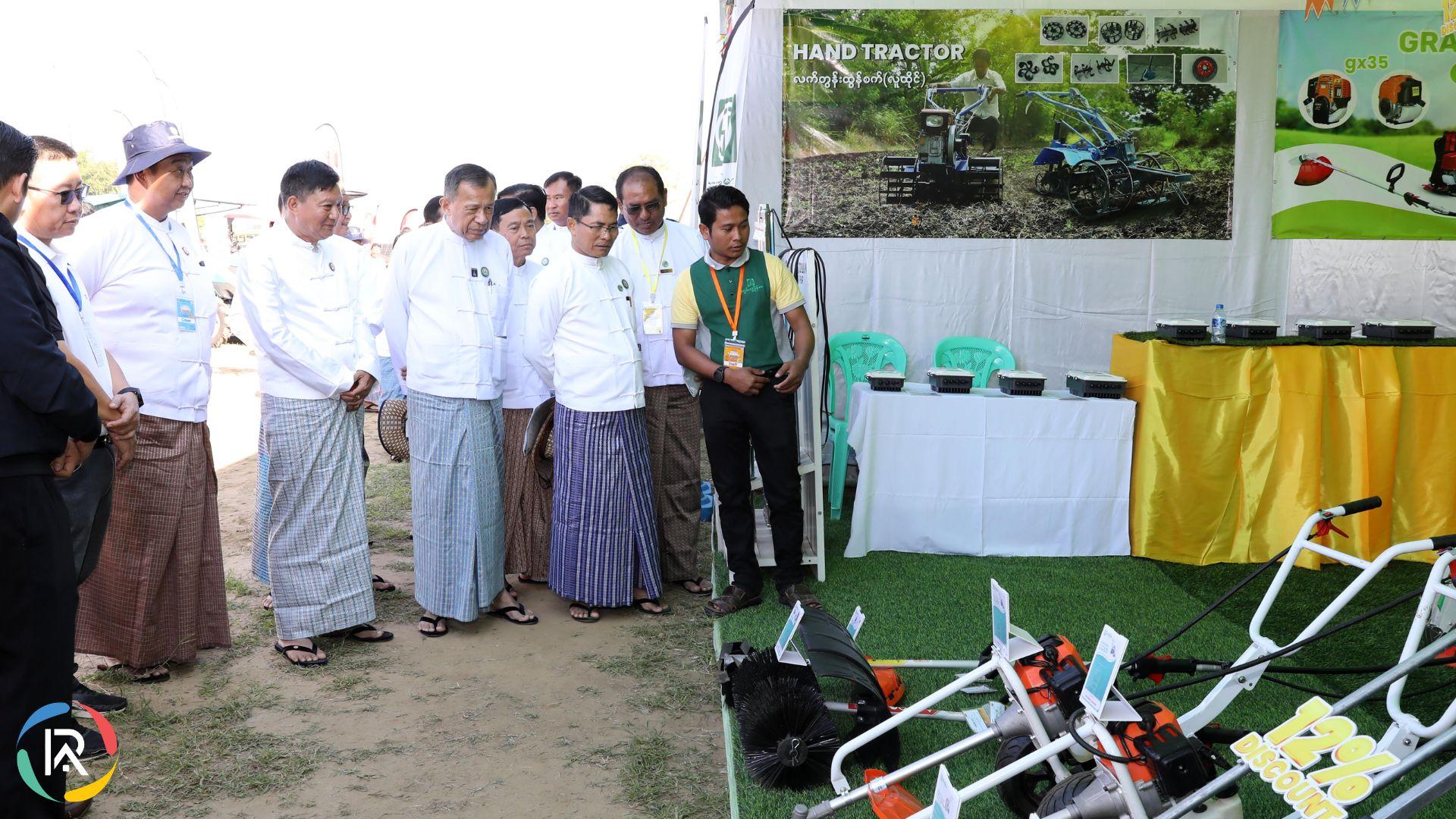 Agricultural Machinery Exhibition Opens in Nay Pyi Taw